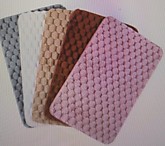 Коврик плюшевый однотонный 50х80 BZ-MBR58 (50)