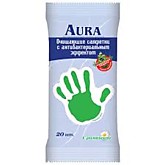 Вл.салфетки  20шт Аура антибакт. Ромашка (6/48)