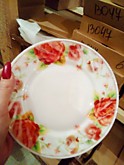 Роза тарелка ст/керам. D20см (6/48)