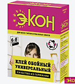 Клей обойный ЭКОН 200гр Универсальный (12)