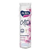 Ват. диски AURA 120 шт прошитые (35)