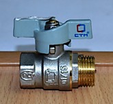 Кран шар. д/воды 1/2 г/ш бабочка СTM СТАНДАРТ СWFMB012 (10)